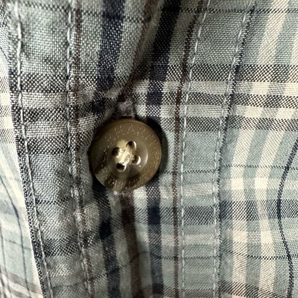 Carhartt Vintage Plaid Button Up Shirt Men’s L - Picture 5 of 8